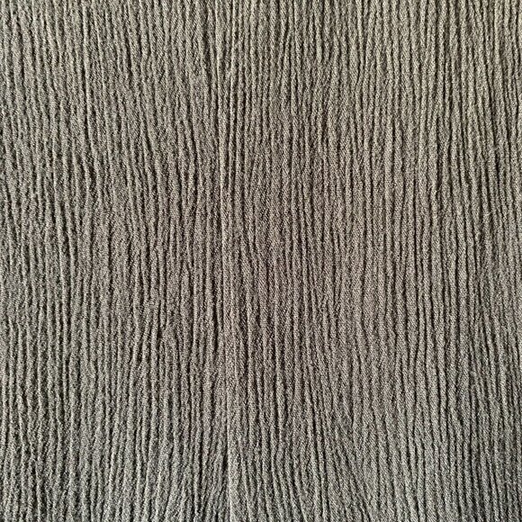 torrid 4 cropped pants wide leg olive green pull-on elastic waist plus size 4X - Picture 2 of 5